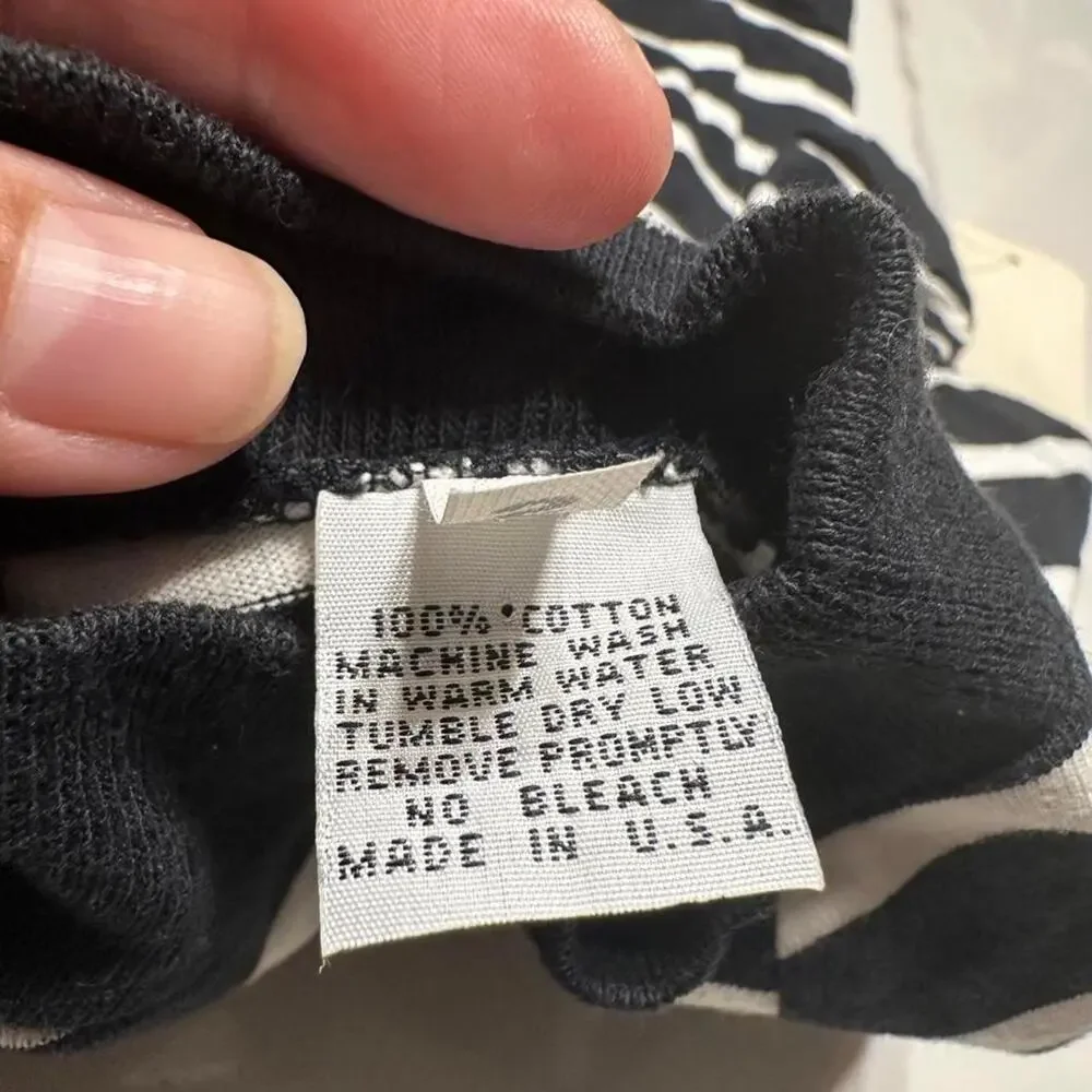 Vintage made in usa 100% Cotton 12/18M